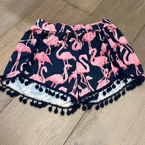 Simply Southern Flamingo Shorts